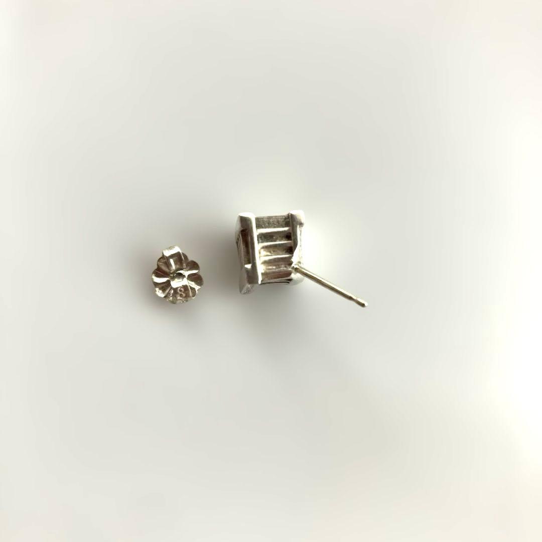 Tiffany ティファニー アトラス キューブ シルバー ピアス
