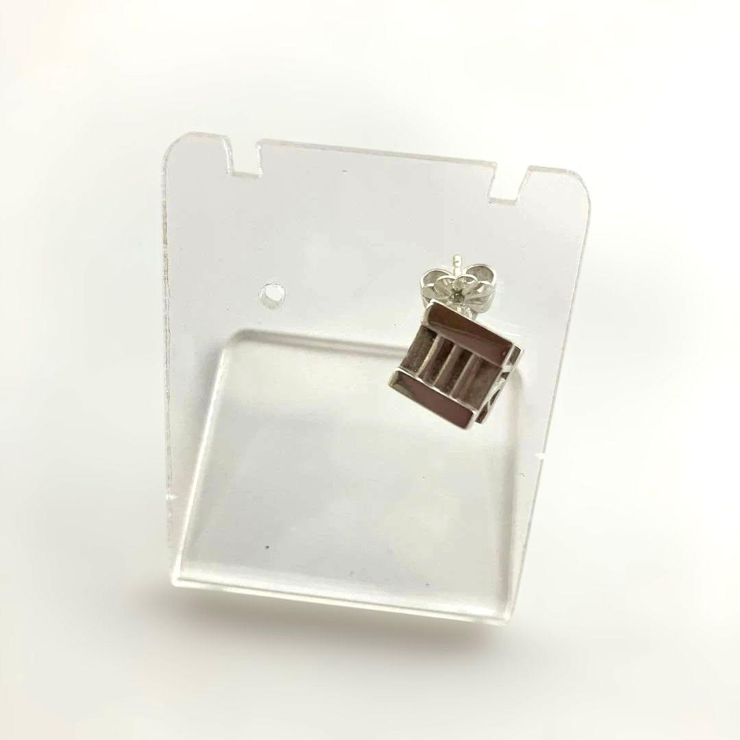 Tiffany ティファニー アトラス キューブ シルバー ピアス