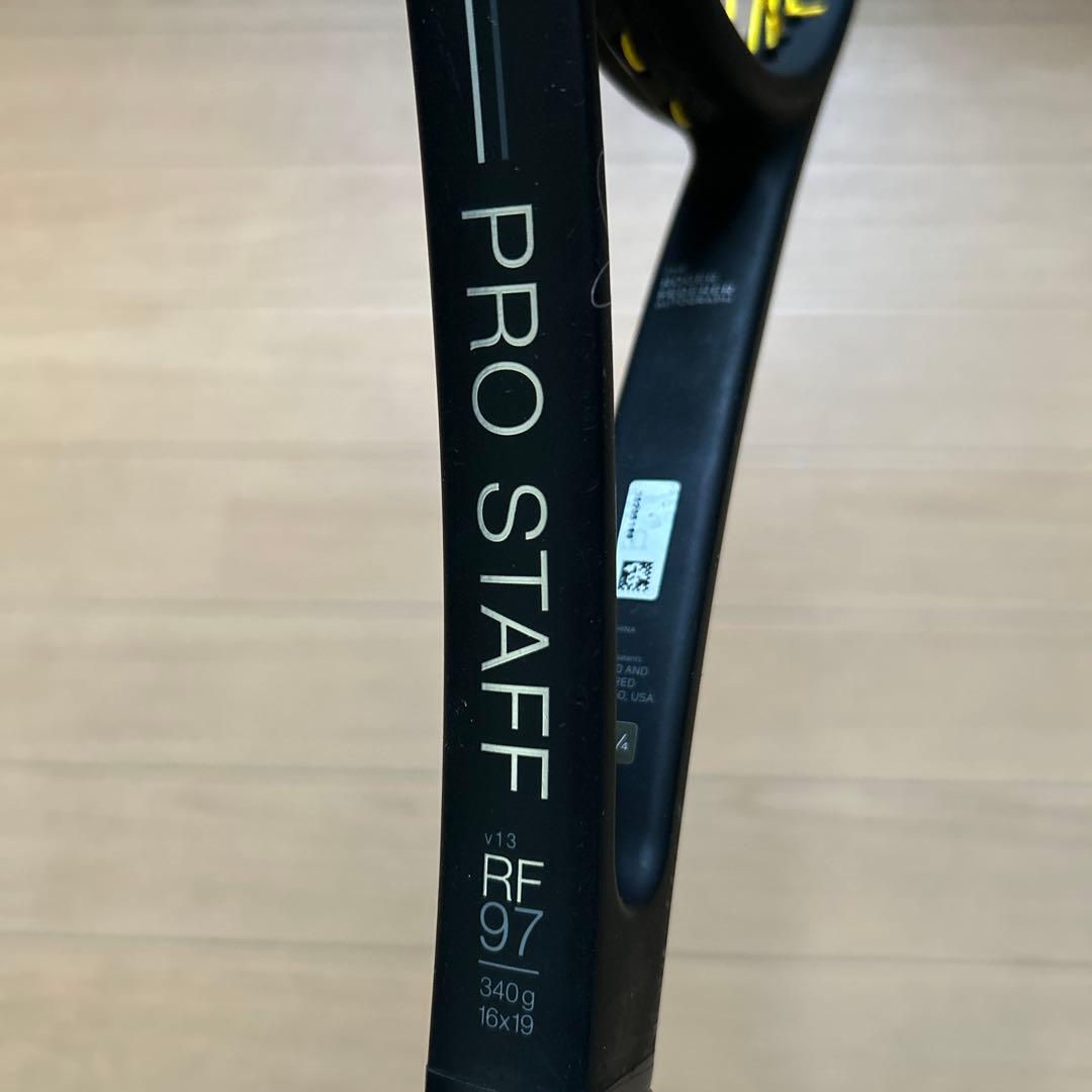 美品 ウィルソン プロスタッフ RF97 V13 G2 フェデラー使用最終モデル