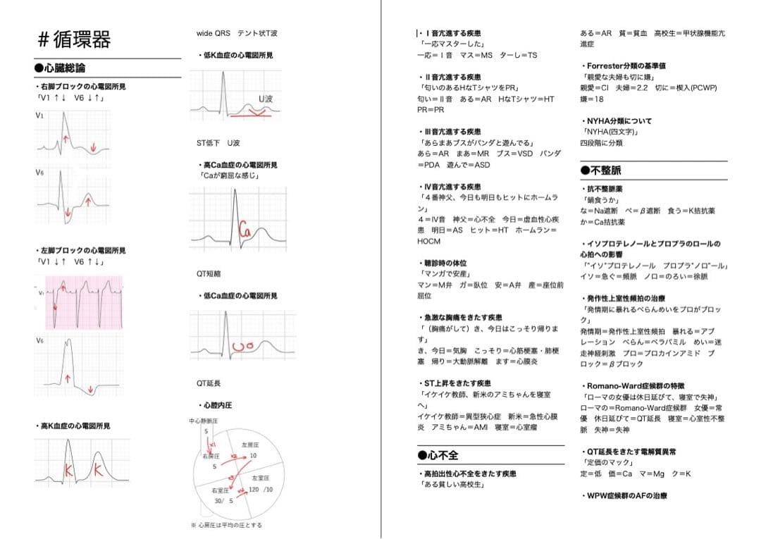 医師国家試験 CBT 語呂まとめ