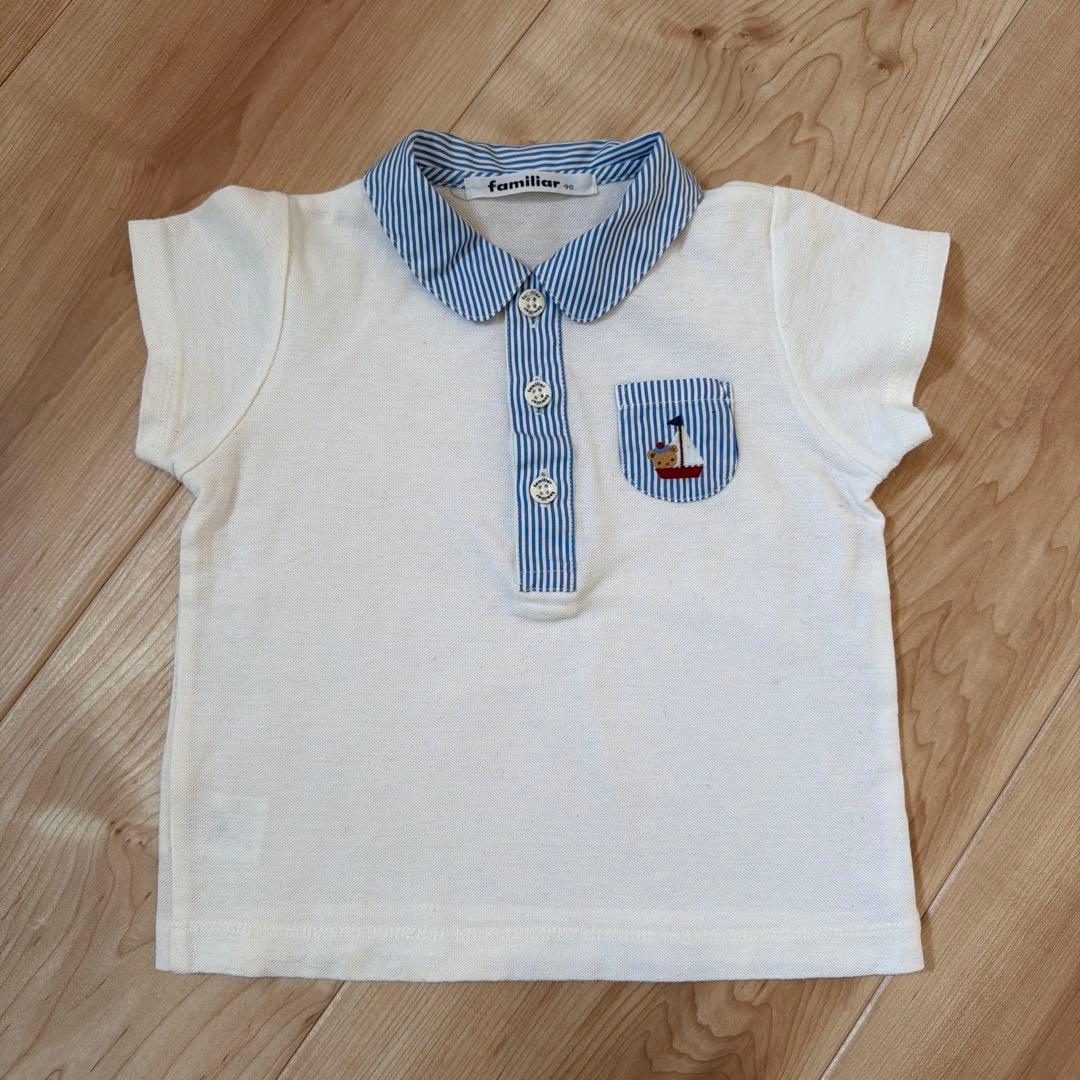 familiar 90cm 男の子 マリンルックセット