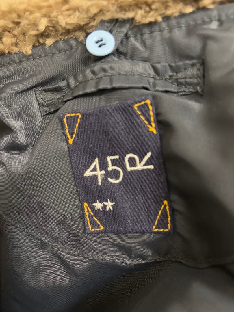 45R厚ナイロンの908テントコート　ネイビー