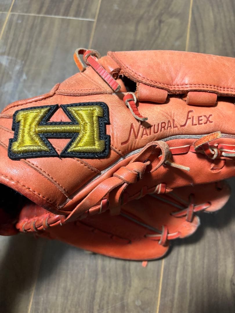 ハイゴールド プロフェッショナルモデル オレンジグローブ 右投げ用