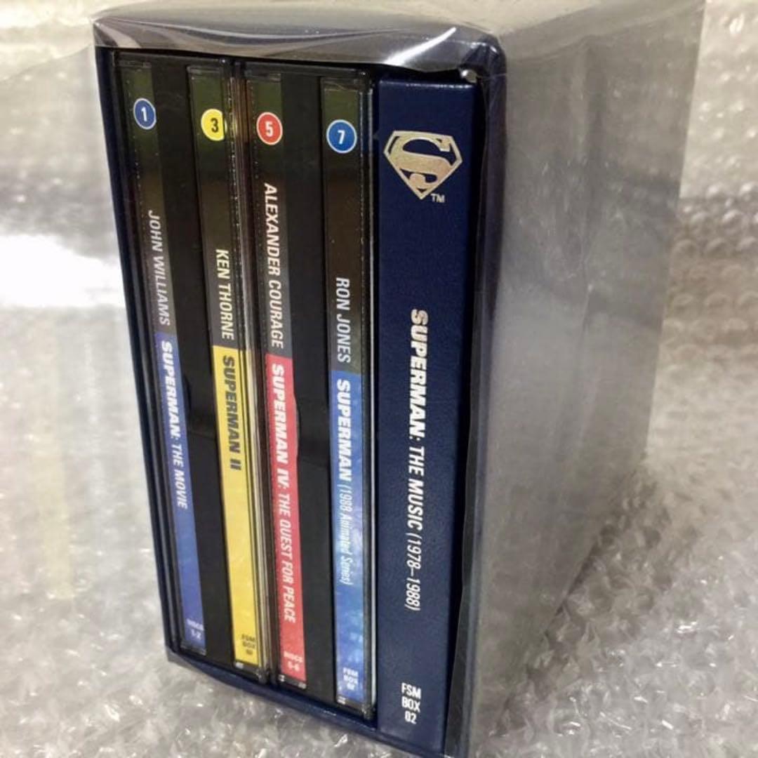 スーパーマン オリジナル サウンドトラック 8枚組 CD-BOX