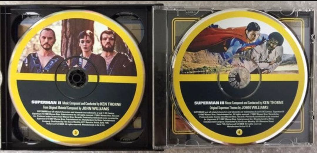 スーパーマン オリジナル サウンドトラック 8枚組 CD-BOX
