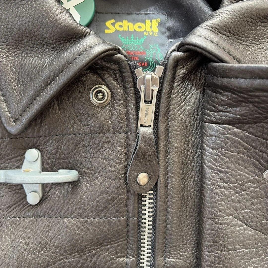 Supreme®/Schott® Leather Clip Jacket