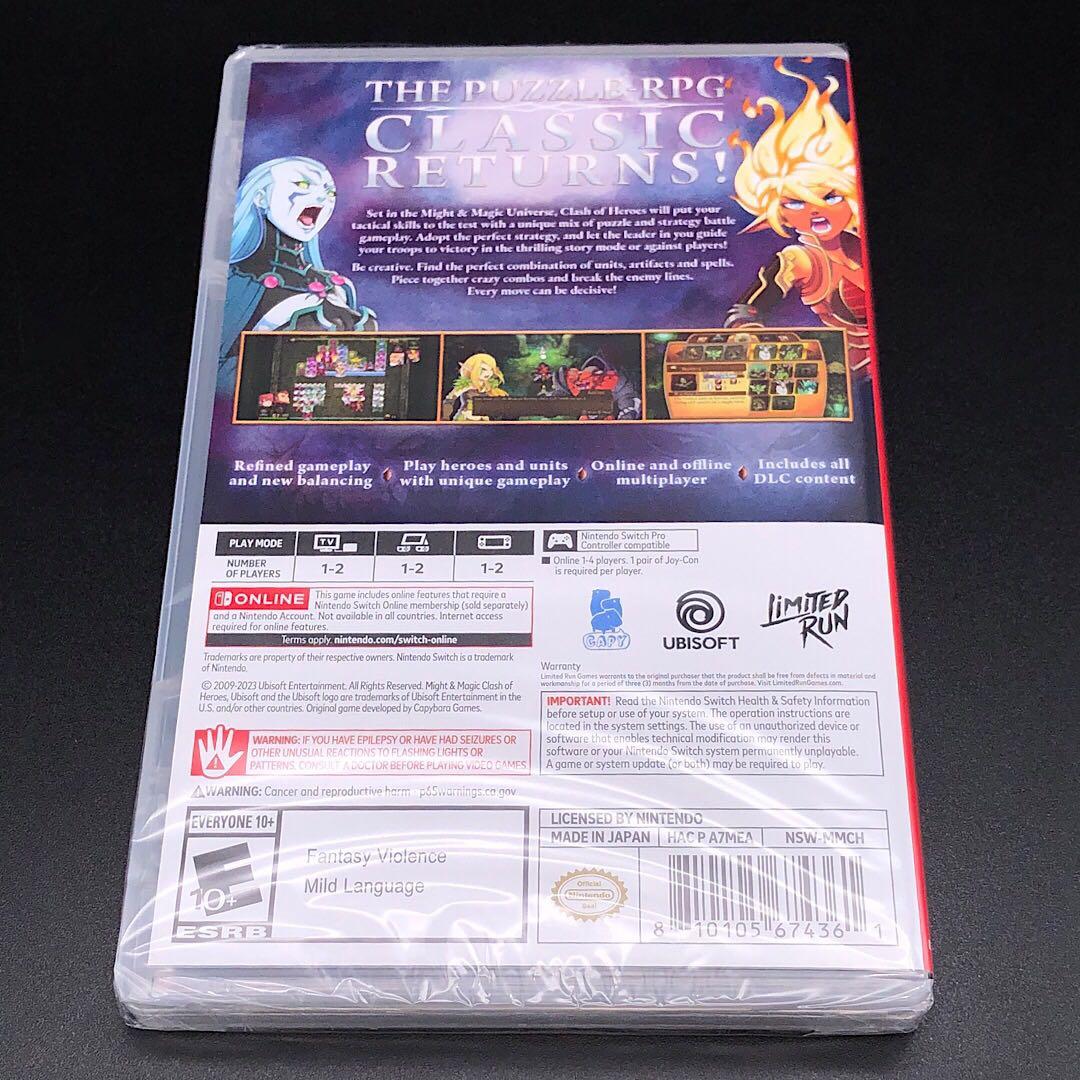 Nintendo Switch Might&Magic Clash of Heroes switch