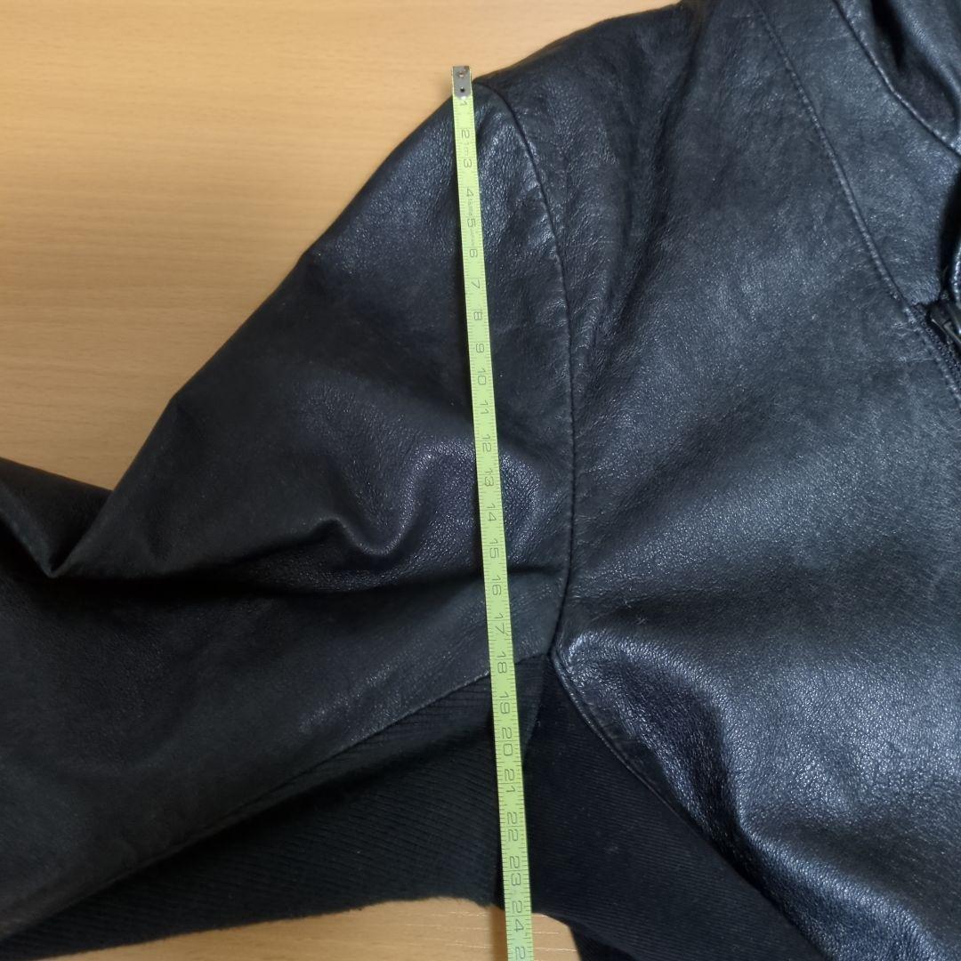 Tass Standard　タススタンダード　皮ジャン　豚革　L　レザーパーカー