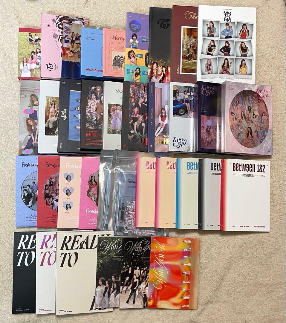 TWICE アルバム 韓国 シーグリ まとめ売り　36枚