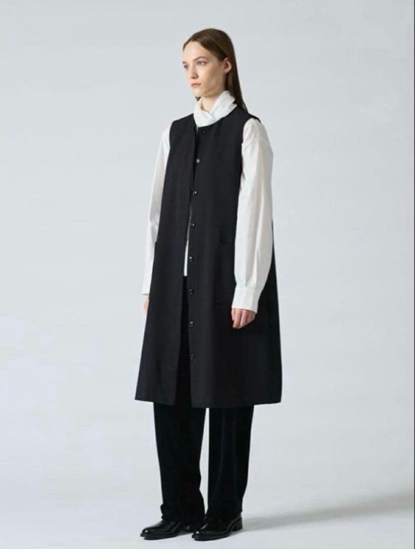 【美品】mizuiro ind ミズイロインド♩ コクーンジレ　ワンピース