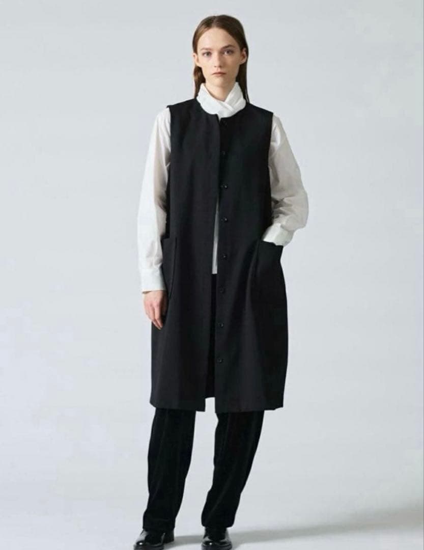 【美品】mizuiro ind ミズイロインド♩ コクーンジレ　ワンピース