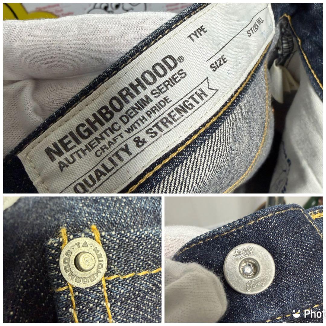 NEIGHBORHOOD ネイバーフッド　RIGID DENIM デニムパンツS