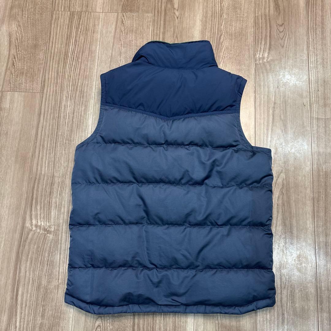 Patagonia ダウンベスト ネイビー/グリーン
