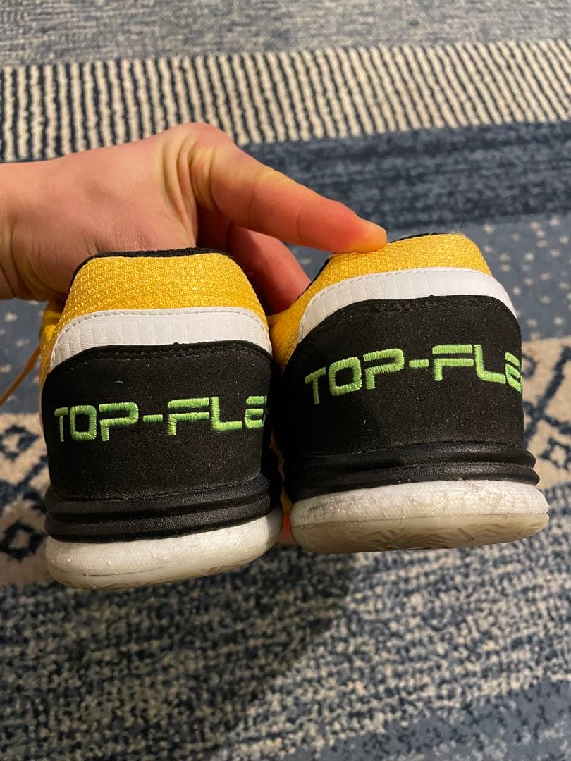 TOP-FLEX reboundフットサルシューズ イエロー