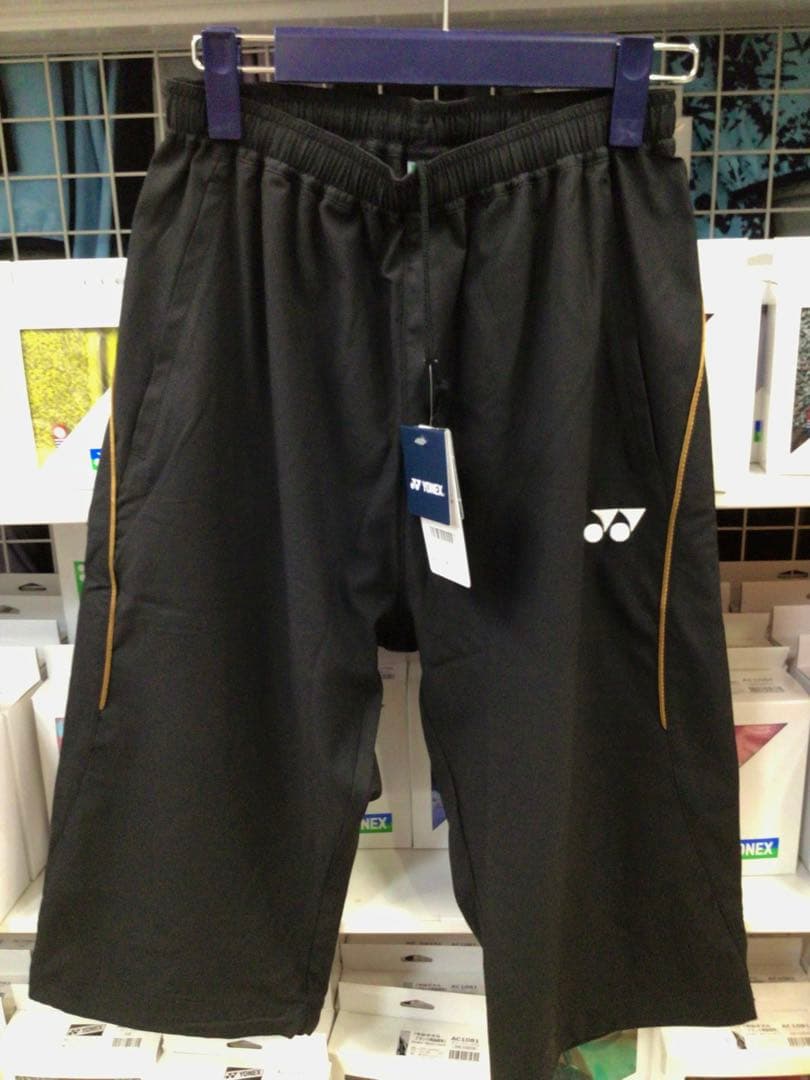 YONEX 限定ユニ七分丈パンツ　60182Y ブラック　M