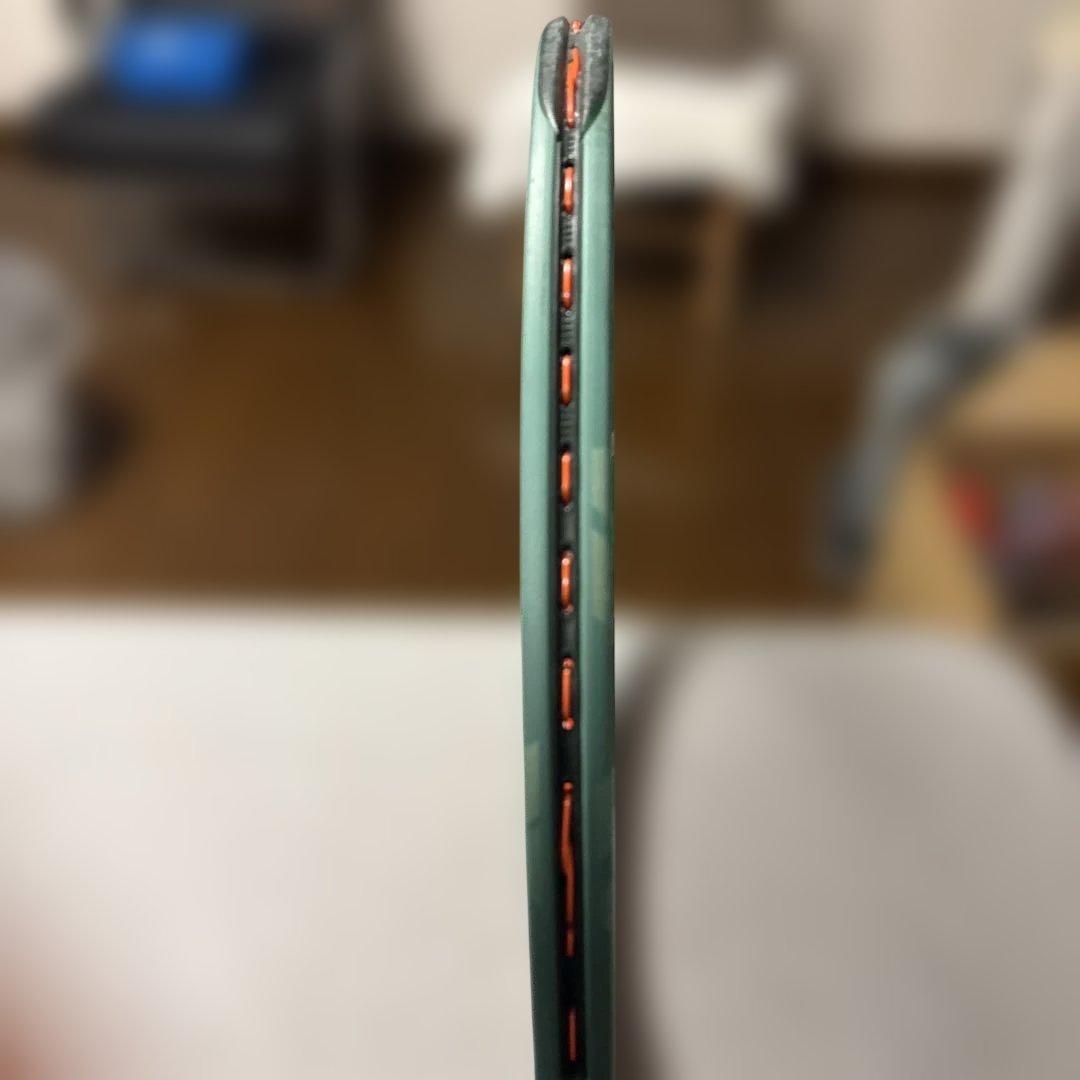YONEX PERCEPT 100 G3 グリップサイズ3 グリーン/オレンジ
