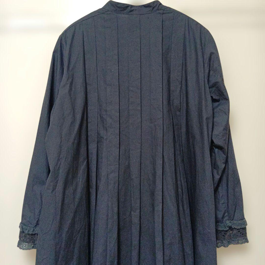 neQuittezpas　ヌキテパ　インド綿　レース　ロングシャツワンピース