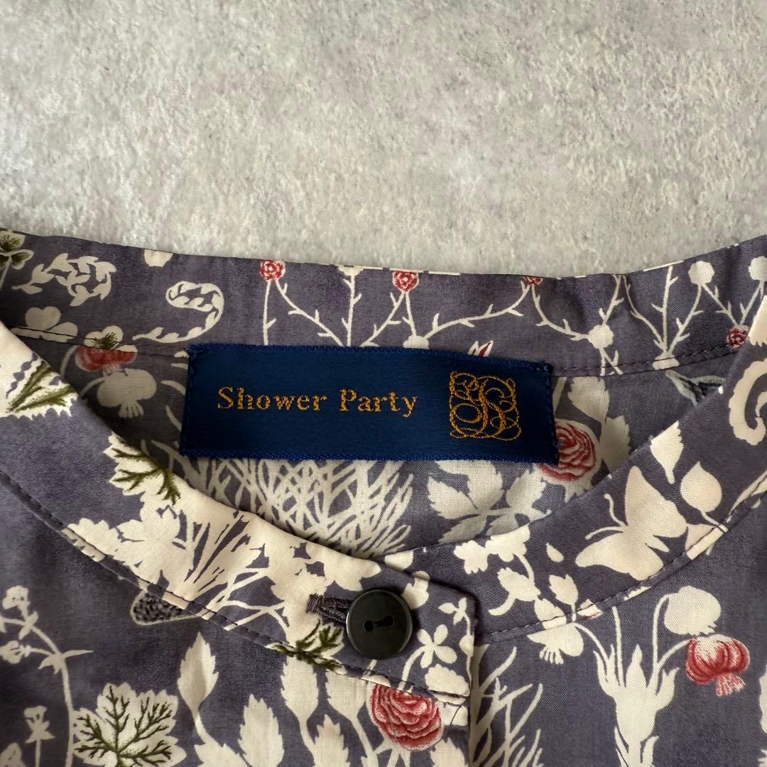 【未使用】リバティ Yoshie ヨシエ Shower Party ワンピース
