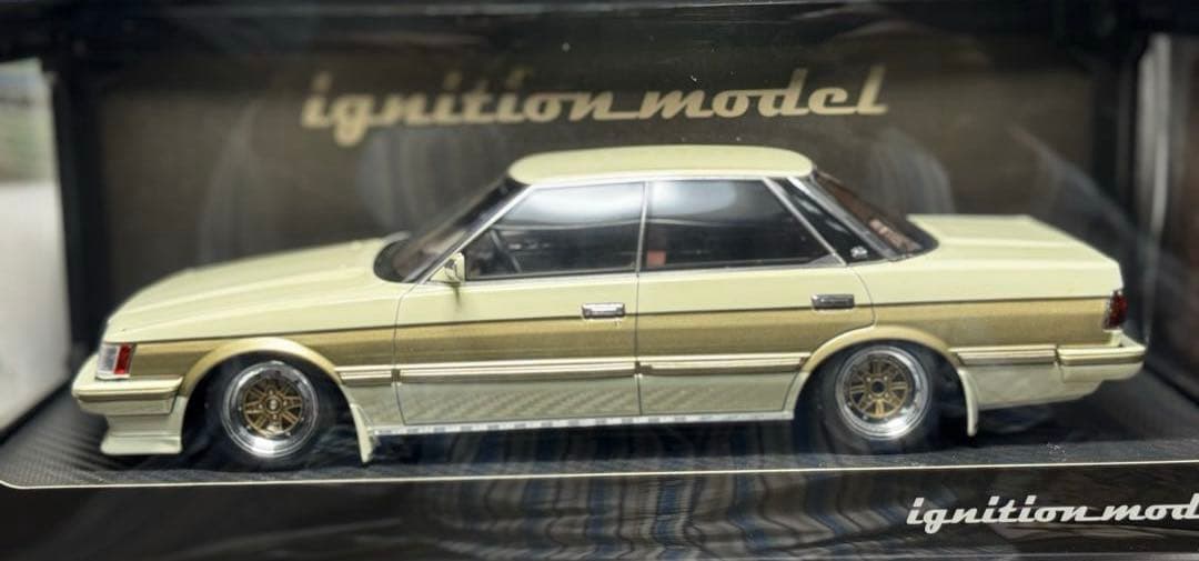 ミニカー 1/18 MarkII Grande (GX71) White/Gold