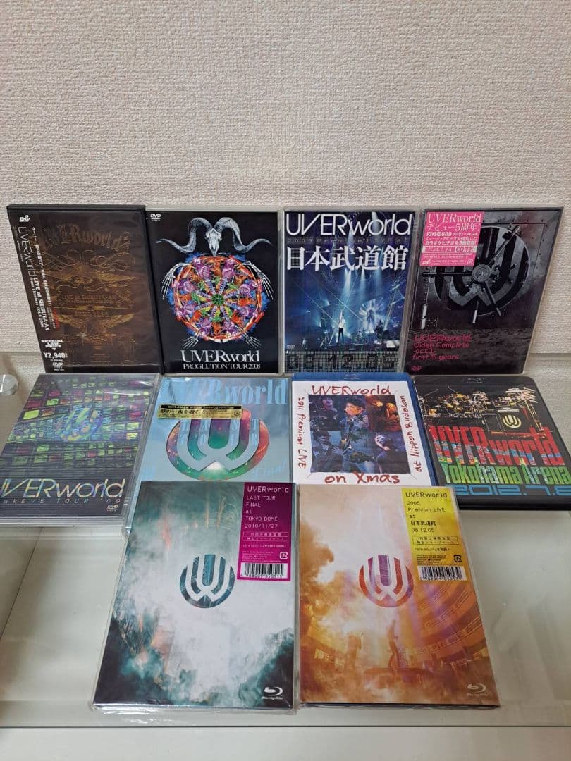 UVERworld　CD，DVD，Blu-ray，グッズ　まとめ売り