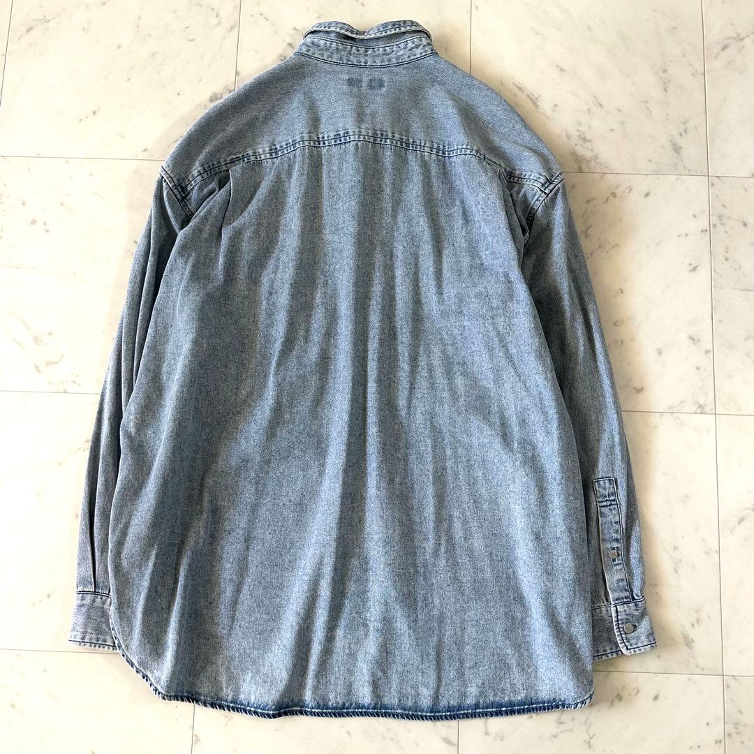 極美品♪タケオキクチ ビックデニムシャツ オーバーサイズシャツ ゆったり