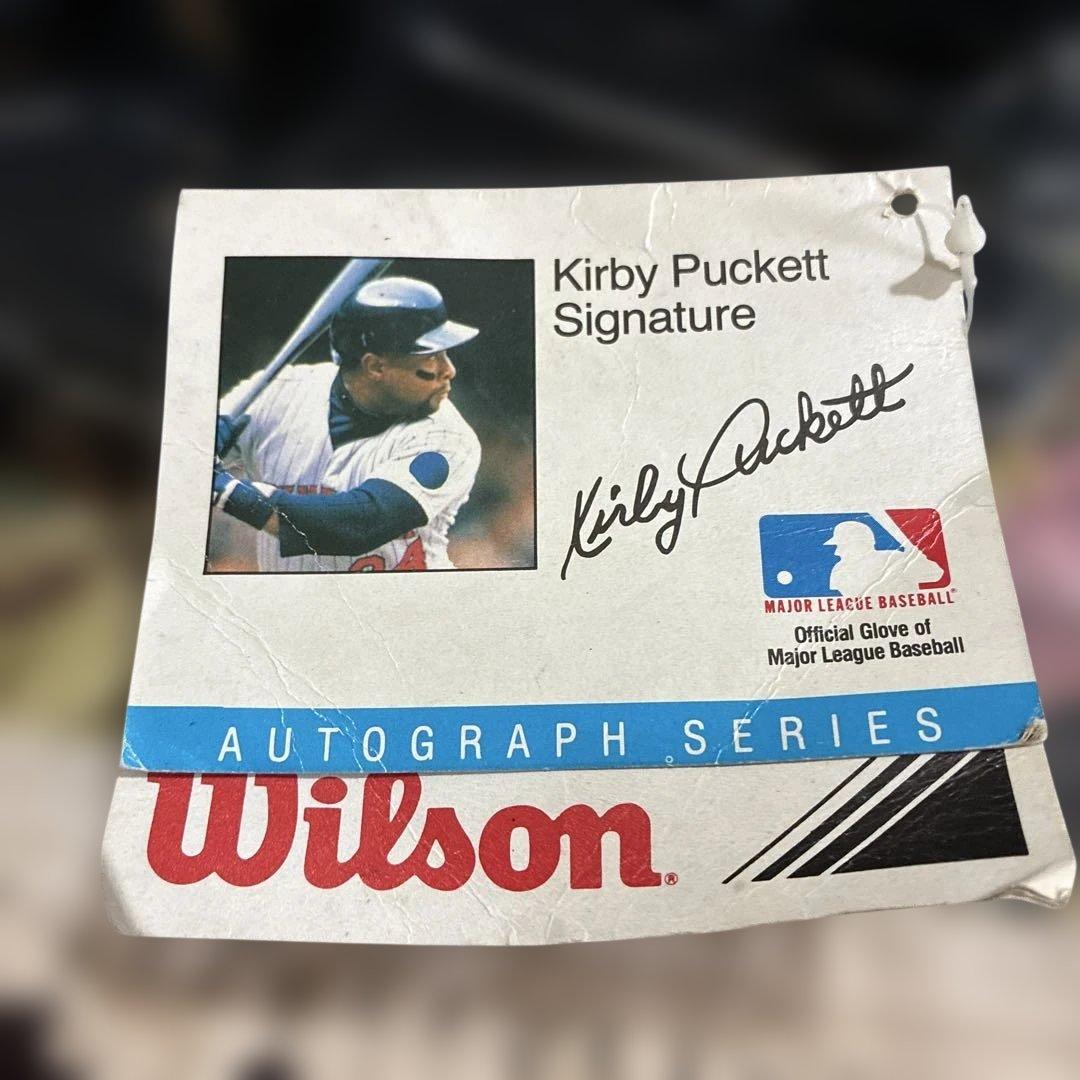 グローブ Kirby Puckett Signature AUTOGRAPHSERIES