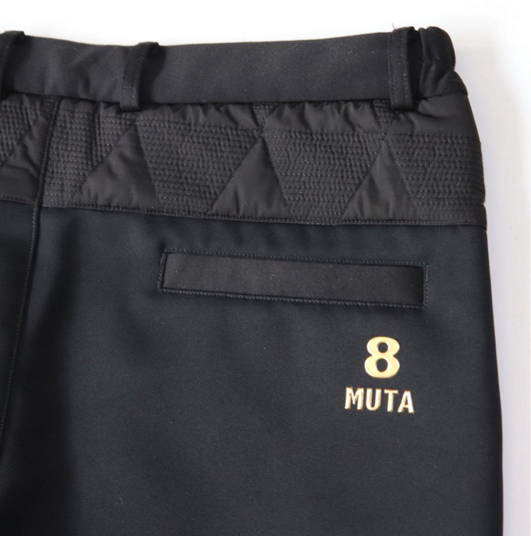 《ムータマリン》新品 高密度タフタ キルティングパンツ ゴルフウェア 7(XL)