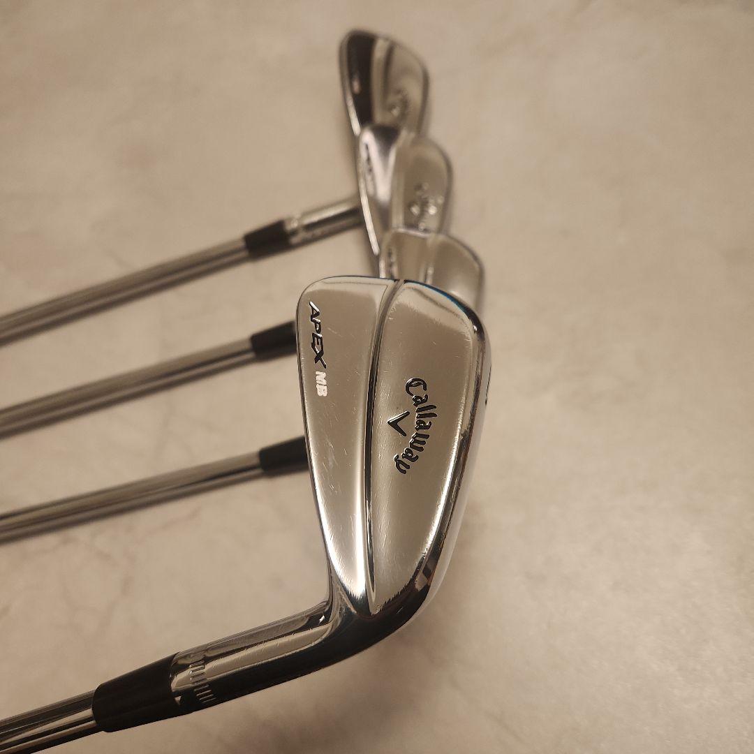 Callaway APEX MB アイアンセット 5本　石川遼プロ愛用モデル