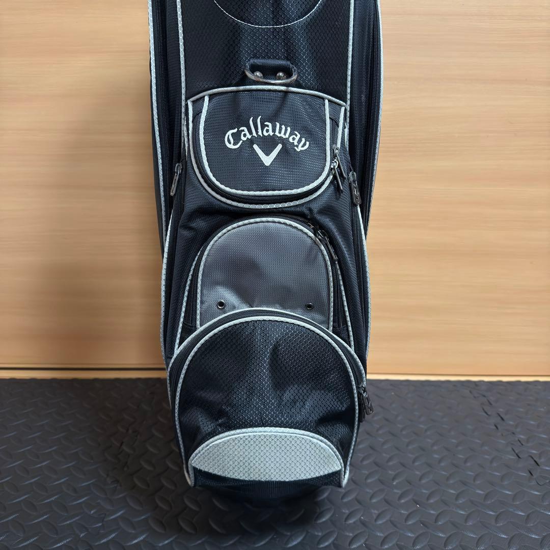 Callaway キャロウェイ ゴルフ キャディバッグ 7分割 ブラック 軽量