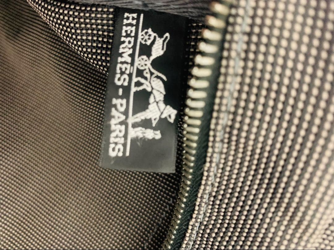 ◆廃版◎エルメス HERMES エールライン MM　トート　グレー
