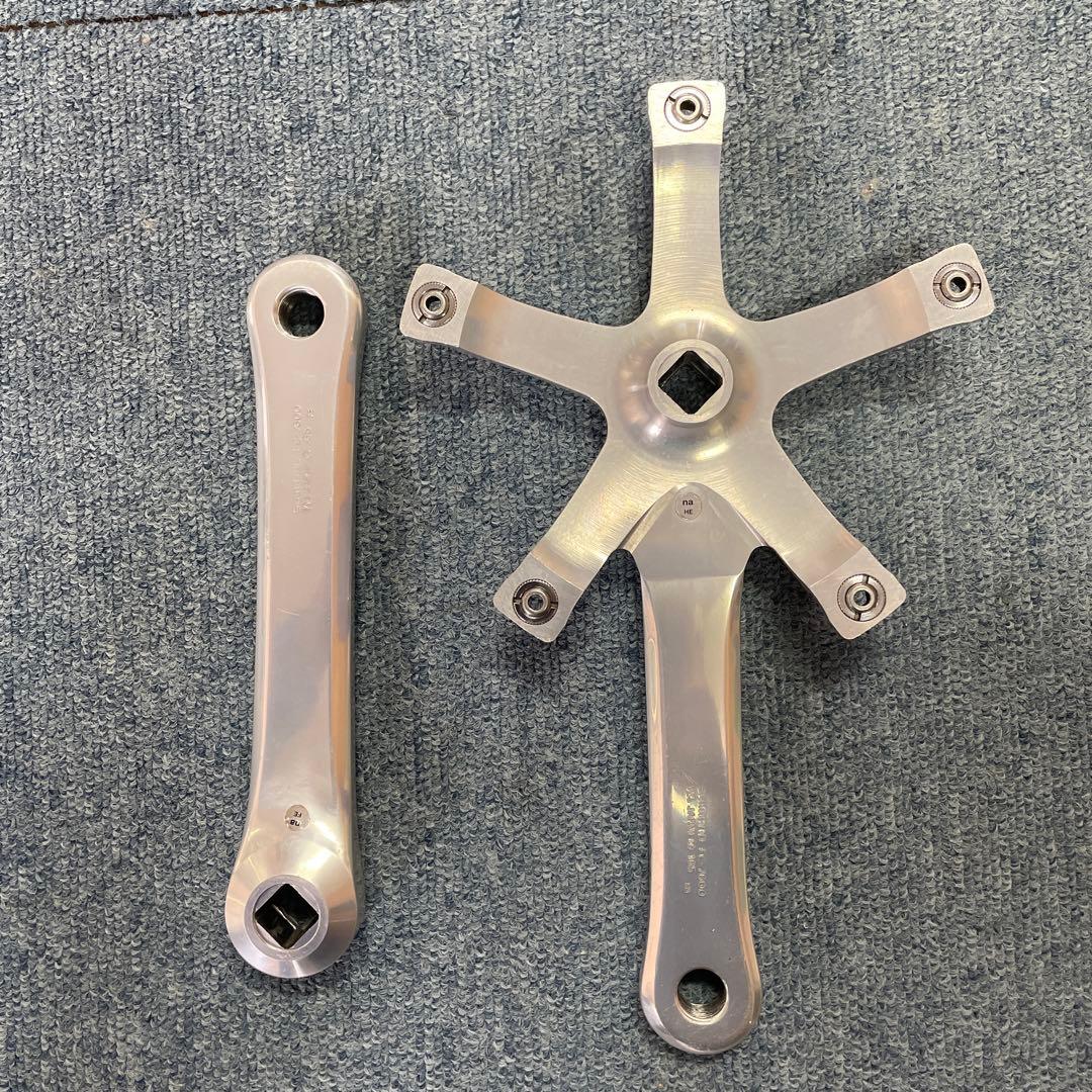 DURA-ACE クランクセット 165mm シルバー
