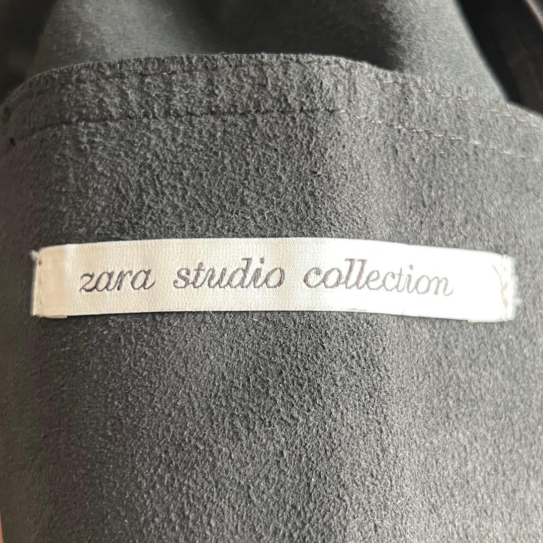 ZARA studio collection 本革 ラムレザー ダブルジャケット