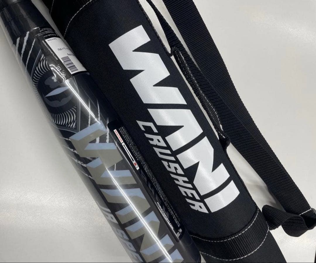 新品　marucci 少年軟式用バット ワニクラッシャー スピード 黒ワニ