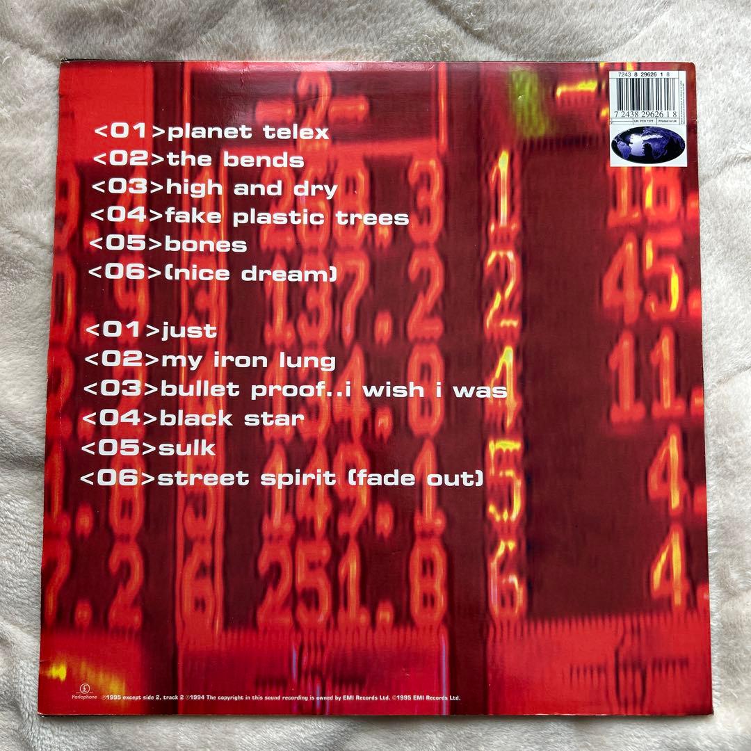 RADIOHEAD the bends レコード