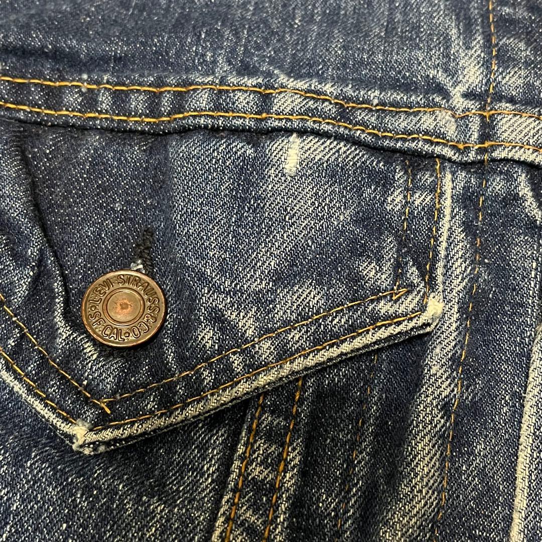 良カラー70s Levi’s 70505 small e ケアタグ38