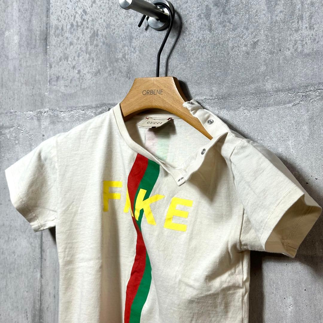 ⭐️即決価格⭐️GUCCIキッズTシャツ シェリーライン　FAKE 95cm