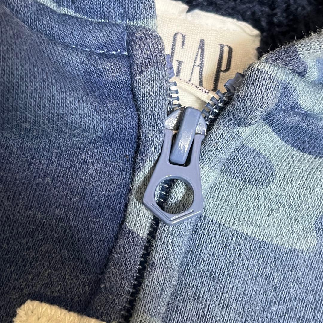 チャオ様、00s old GAP ジップパーカー　カモフラ　平成ギャル　y2k