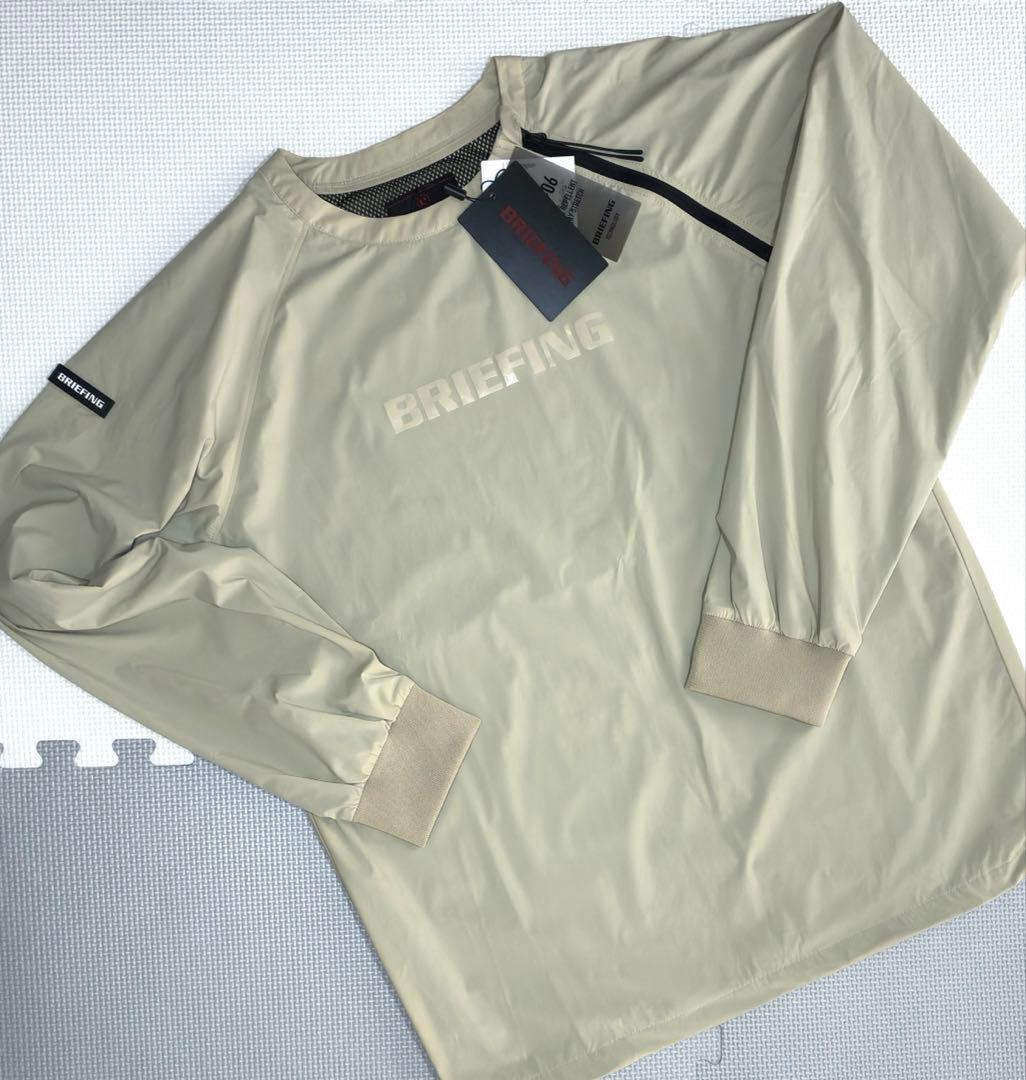 BRIEFING WIND & RAIN PULLOVER（BEIGE／M）