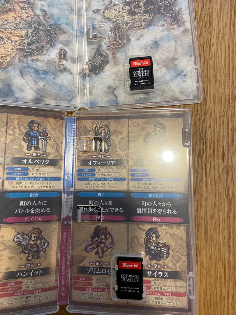 オクトパストラベラー　１　２セット　switch