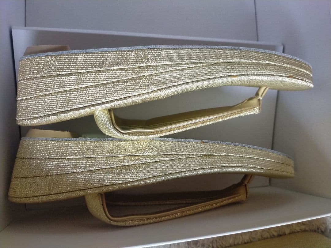高級 新品 礼装和装バッグと草履セット