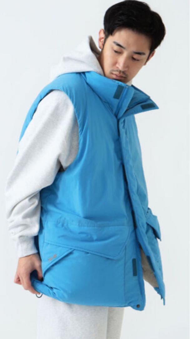 BEAMS×Marmot 別注　750-fill ダウンベスト Lサイズ