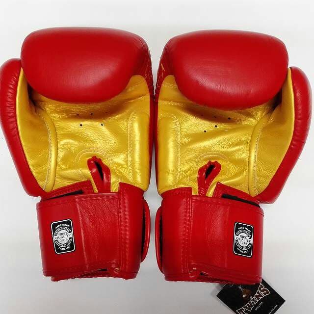 新品 正規 TWINS 本格ボクシンググローブ 本革製 サイズ選択 龍赤