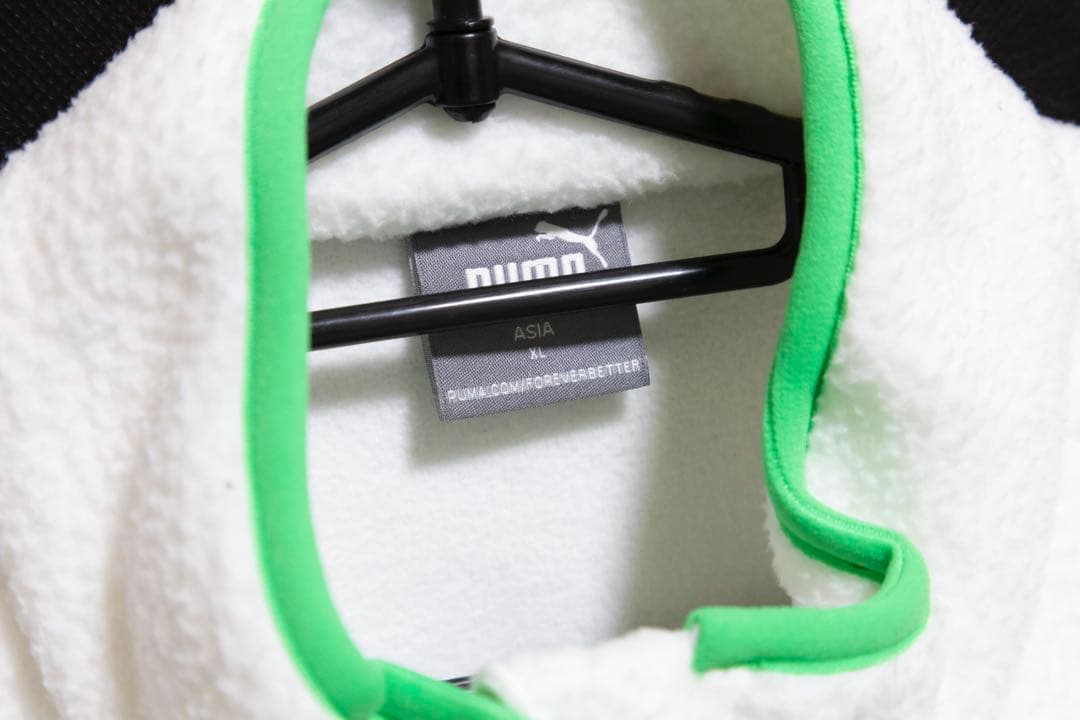 PUMA プーマ XL 新品 ゴルフ 防寒フリースジャケット 白
