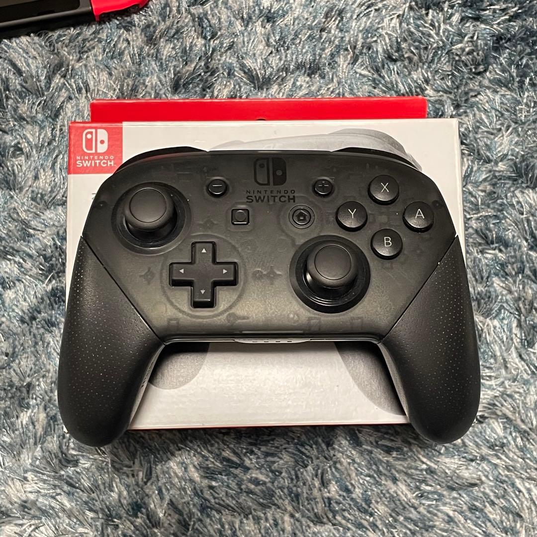 Nintendo Switch 赤/青 本体 + Proコントローラー