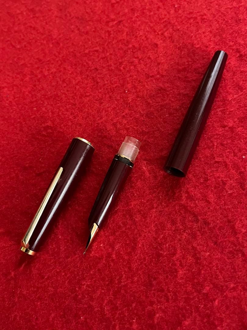 MONTBLANCモンブラン万年筆 ニブ585❗️ケース入‼️