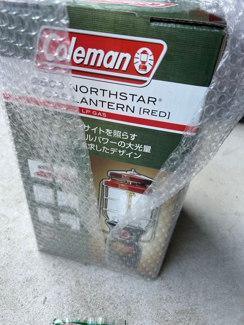 コールマン アウトドア ランタン 2500ノーススターLPガスランタン(レッド)