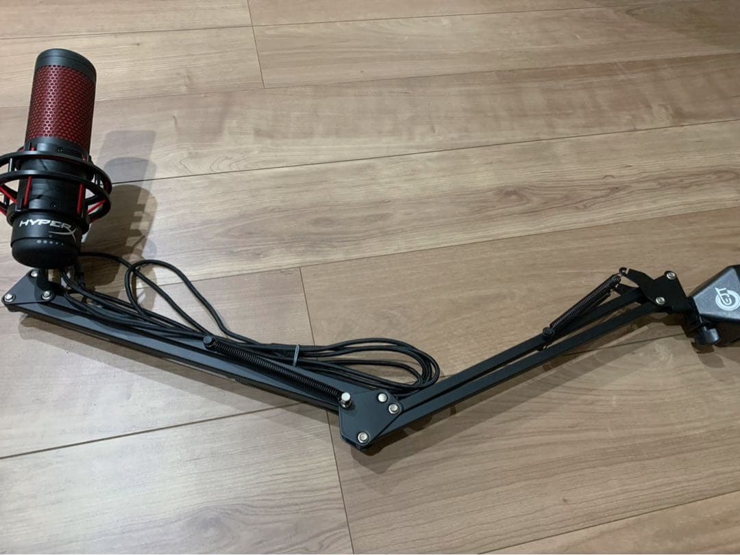 HyperX QuadCast マイク レッド/ブラック【美品】