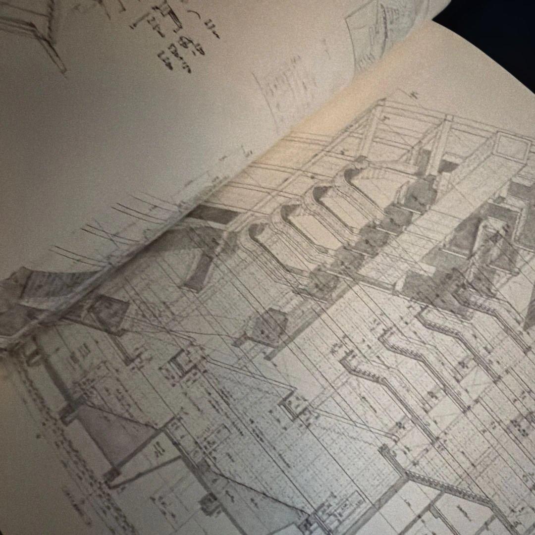 Tadao Ando O 安藤忠雄 メッセージ・サイン・イラスト付