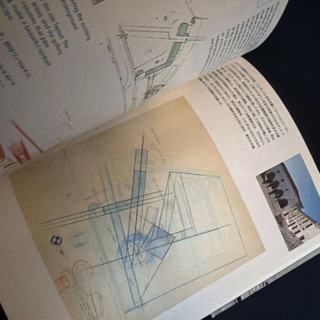 Tadao Ando O 安藤忠雄 メッセージ・サイン・イラスト付