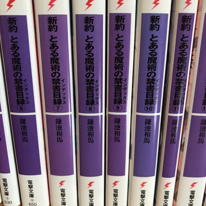 とある魔術の禁書目録1〜22巻、新約1〜17巻、SS1〜2巻